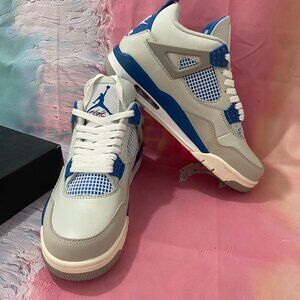 Air Jordan 4 Retro Military Industrial Blue